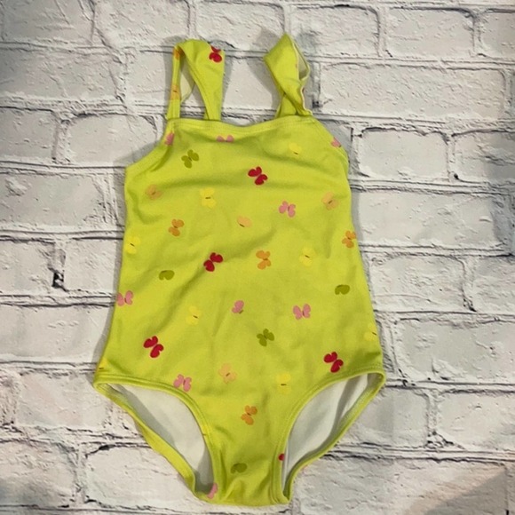 Gymboree One Piece Butterfly Bathing Suit - Picture 1 of 5